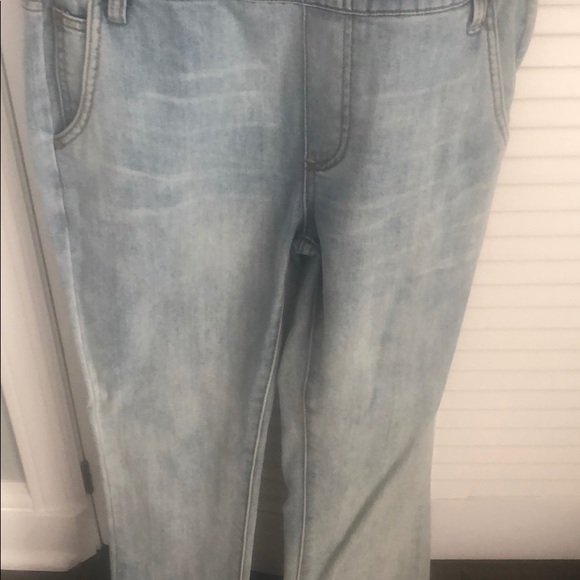 Free People Washed Denim Overalls - Picture 6 of 8